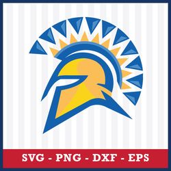 San Jose State Spartans Svg, San Jose State Spartans Logo Svg, NCAA Svg, Sport Svg, Png Dxf Eps File