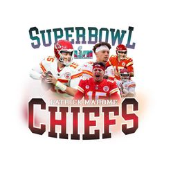 Chiefs Vintage Style Mahomes Superbow Lvii Png Sublimation Designs