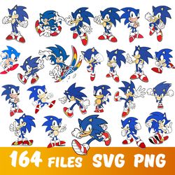 Sonic bundle Svg, Sonic Head Svg, Sonic png, Sonic characters SVG, Sonic for Cricut, Sonic game svg, Sonic SVG