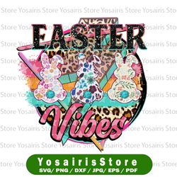 Easter vibes png, Easter png, Retro png, Leopard png, Sublimation designs downloads, png files for sublimation