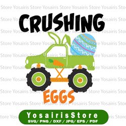 Crushing eggs Monster Truck, Sublimation, Digital Design, Easter, PNG Instant download