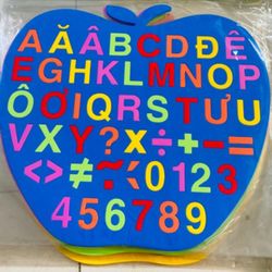 Vietnamese alphabets, numbers and signs help children learn