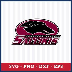 Southern Illinois Salukis Svg, Southern Illinois Salukis Logo Svg, NCAA Svg, Sport Svg, Png Dxf Eps File