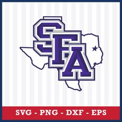 Stephen F. Austin Lumberjacks Svg, Stephen F. Austin Lumberjacks Logo Svg, NCAA Svg, Sport Svg, Png Dxf Eps File