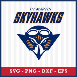 Tennessee Martin Skyhawks Svg, Tennessee Martin Skyhawks Logo Svg, NCAA Svg, Sport Svg, Png Dxf Eps File