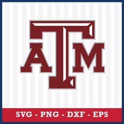 Texas A&M Aggies Svg, Texas A&M Aggies Logo Svg, NCAA Svg, Sport Svg, Png Dxf Eps File