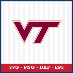 Virginia Tech Hokies Svg, Virginia Tech Hokies Logo Svg, NCAA Svg, Sport Svg, Png Dxf Eps File