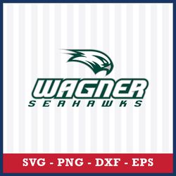 Wagner Seahawks Svg, Wagner Seahawks Logo Svg, NCAA Svg, Sport Svg, Png Dxf Eps File