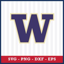 Washington Huskies Svg, Washington Huskies Logo Svg, NCAA Svg, Sport Svg, Png Dxf Eps File