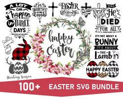 100 CHRISTIAN EASTER SVG BUNDLE - SVG, PNG, DXF, EPS, PDF Files For Print And Cricut