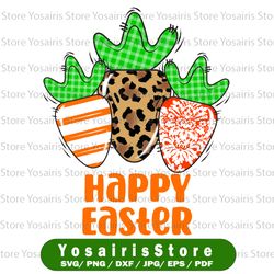 Happy Easter png, Leopard carrots, sublimation designs, sublimation downloads, sublimation png, dtg, Easter png