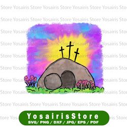Tie Dye Jesus Cross Funny Christian Easter Day Png, Kids Printable Christian Easter Png, Religious, Bible Easter Png
