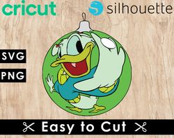 Donald Duck Svg Files, Donald Duck Png Files, Vector Png Images, Disney Micky SVG Cut File for Cricut, Clipart Bundle