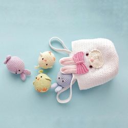 Easter amigurumi pattern crochet toys in English