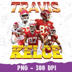 Red Kingdom Png, Retro Png, travis kelce Png, Kansas City Chiefs Png, Chiefs Kingdom Png