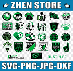MLS Logo Austin FC, Austin FC svg, Vector Austin FC, Clipart Austin FC, Football Kit Austin FC, svg, DXF, PNG,