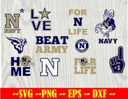 Navy-Midshipmen Football Team svg, Navy-Midshipmen Svg, N C A A SVG, Logo bundle Instant Download