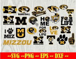 Missouri-Tigers Football Team svg, Missouri-Tigers svg, N C A A SVG, Logo bundle Instant Download