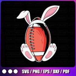 boy football easter rabbit bunny svg, baby sublimation ,instant download png jpeg