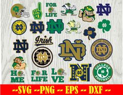 Notre-Dame-Fighting-Irish Football Team svg, Notre-Dame-Fighting-Irish svg, Logo bundle Instant Download