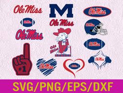 Ole-Miss svg, Ole-Miss-team n-c-aa svg,  n-c-aa logo bundle, College Football,Logo bundle, Instant Download