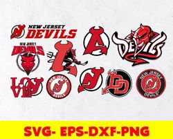 New-Jersey Devils Hockey Teams Svg, New-Jersey Devils Svg, N--H--L Svg, N--H--L Svg, Png