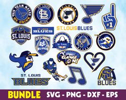 St-Louis Blues logo, bundle logo, svg, png, eps, dxf, Hockey Teams Svg