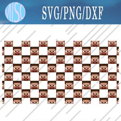 Minecraft Pattern svg, Minecraft wrap svg, Png, Dxf, Cutting File, Svg Files for Cricut, Silhouette