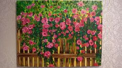 Red Roses Candy Flowers Bouquet Flower Painting 35*27inch Wall Art Painting