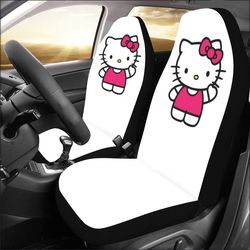 kitty car seat covers set of 2 universal size