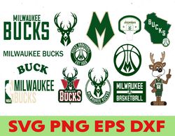 Milwaukee-Bucks-svg, Basketball Team SVG,Houston-Rockets svg, N--B--A Teams Svg, N--B--A Svg, Instant Download
