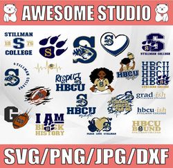 20 Files Stillman College Svg, HBCU Teams svg, HBCU Football Svg