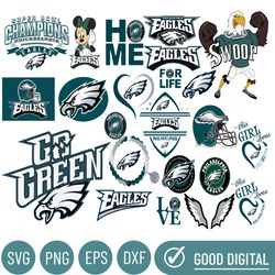 Philadelphia Eag les Svg Bundle, Super Bowl NFL svg, Super Bowl Svg, Football Svg, Bundle Svg Files