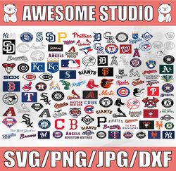 MLB Teams SVG  baseball Svg mlb Svg All mlb Teams Svg, Sport Svg, Logo Bundle Svg, Clipart