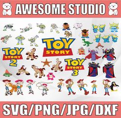 Toy story Svg, toy story Bundle svg, toy storyCharacters svg, Logo Bundle Svg, Clipart