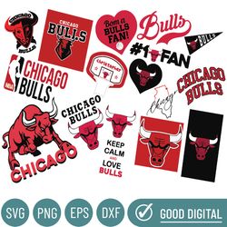 Chicago   Bull Cricut Svg files, Chicago Bulls svg, NBA Teams Svg, NBA Svg, Png, Bundle Svg Files