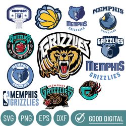 Memphis Grizzlies svg, Basketball Team svg, NBA Teams Svg, Png, Dxf, Basketball Clipart, Svg For Cricut