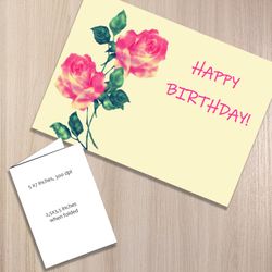 Digital Greeting Card, Birthday Card