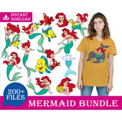 200 Mermaid Svg Bundle,Mermaid Svg,Give Me Vitamin Sea Svg,Birthday Girl Svg,Mermaid Spirit Svg,Mermaid Babe Svg,Mer Mam