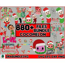 880 Files Cocomelon Christmas Svg, Cocomelon Svg, Cocomelon Svg, Family Cocomelon Svg, Happy Birthday Svg,Cocomelon Mega