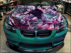 Vinyl Car Hood Wrap Full Color Graphics Decal Tokyo Ghoul Sticker