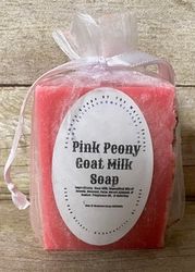 Peony Goat Milk Soap