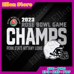 Penn State Nittany Lions Rose Bowl Champs 2023 Svg Files