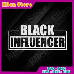 Black influencer Trending Svg, Black svg, influencer svg