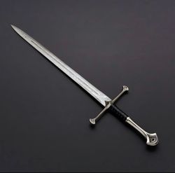 VIKING SWORD Gift Viking Mythology Damascus Steel Custom Handmade, Best Gift for Him Damascus Steel Knife Viking Norse
