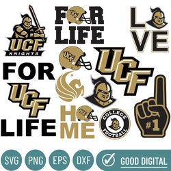 UCF Knights svg, NCAA SVG, Logo Svg, Png, Football Vector, Instant Download