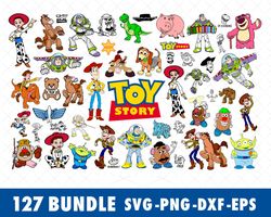 Disney Toy Story SVG Bundle Files for Cricut, Silhouette, Disney Toy Story SVG, Disney Toy Story SVG Files