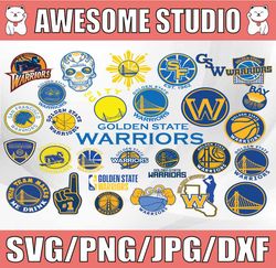 29 Files NBA Logo Golden State Warriors,Golden,State,Warriors svg, National Basketball, Sport Svg, NBAG Svg, Clipart