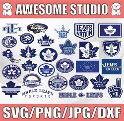28 Files Toronto Maple Leafs Bundle Svg, Maple Leafs Svg, NHL svg, Sport Svg, Clipart