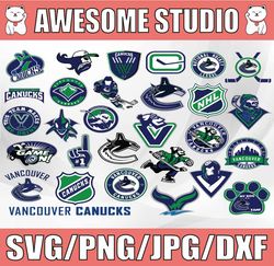 29 Files Vancouver Canucks Bundle SVG, Canucks Svg, NHL svg, Sport Svg, NHL Svg, Clipat